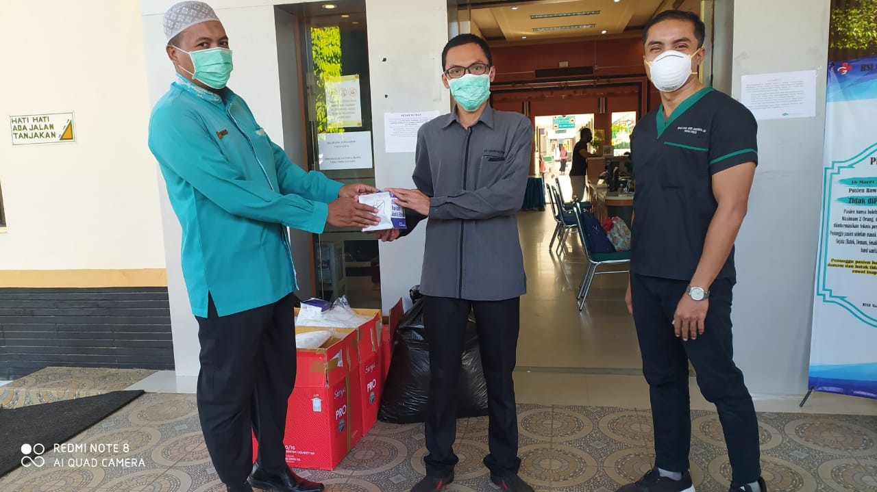 RSI Garam Kalianget Menerima Donasi Dari PT. Garam (Persero)