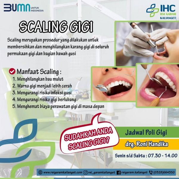 WEBINAR ZOOM RSI GARAM KALIANGET VOL.2   SAKIT GIGI PADA MASA NEW NORMAL 