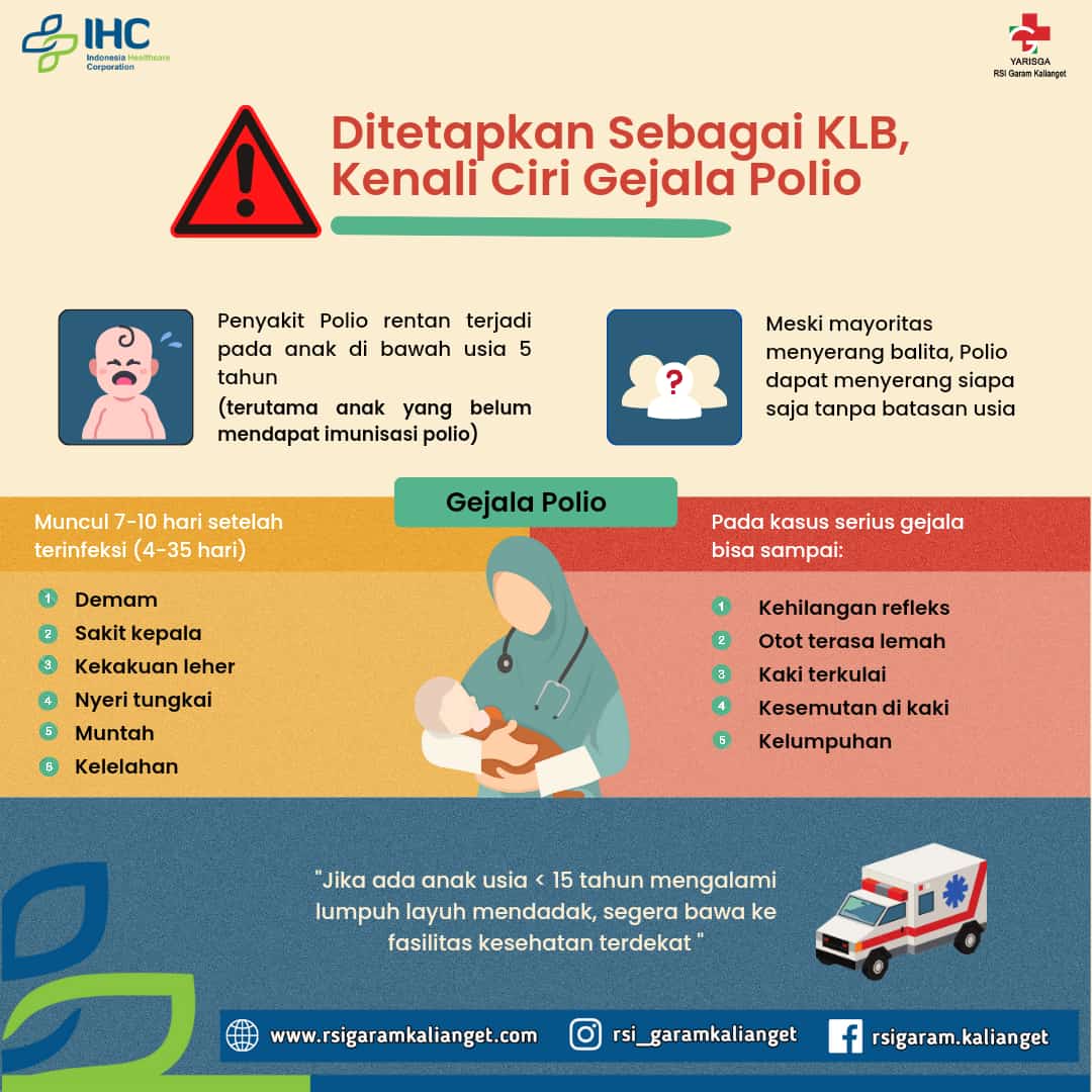 INFORMASI MENGENAI GEJALA POLIO
