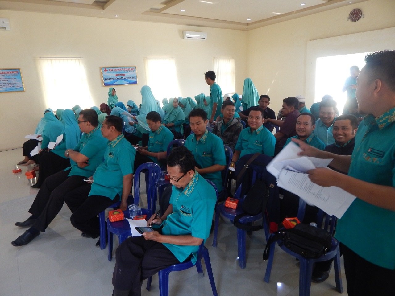 Pre Test Pelatihan Peningkatan Mutu dan Keselamatan Pasien (PMKP)