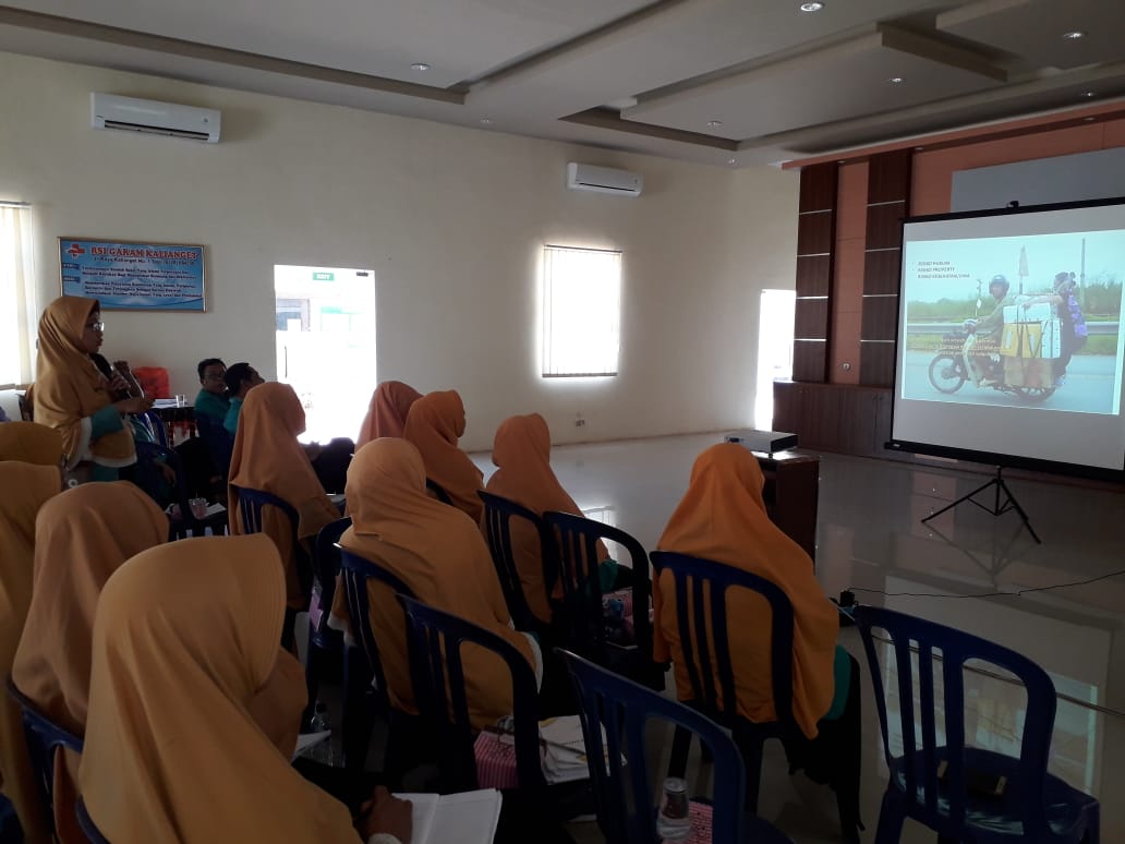 Pelatihan PMKP Bagi Pimpinan oleh dr. Niki Yulianti