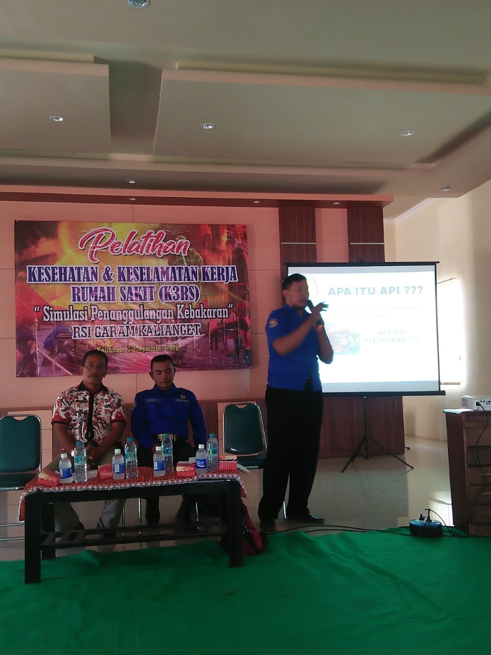 Pelatihan K3RS oleh Aminur Rahman