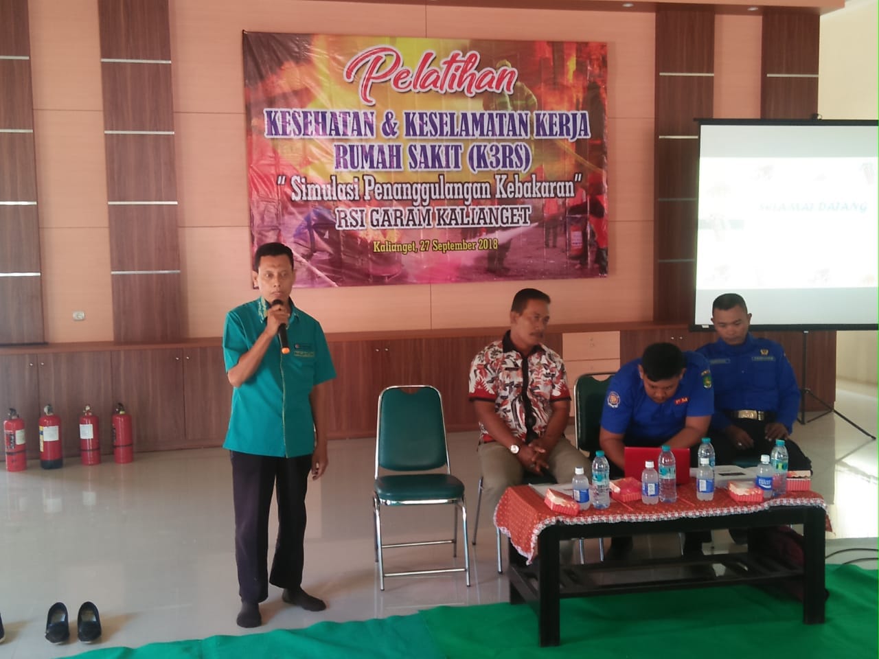 Pelatihan K3RS Penanggulangan Kebakaran